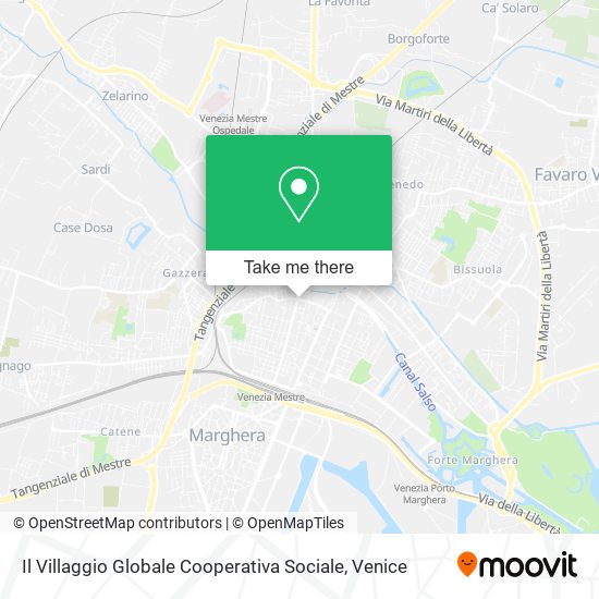 Il Villaggio Globale Cooperativa Sociale map