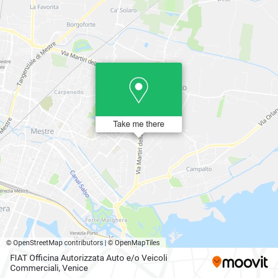 FIAT Officina Autorizzata Auto e / o Veicoli Commerciali map