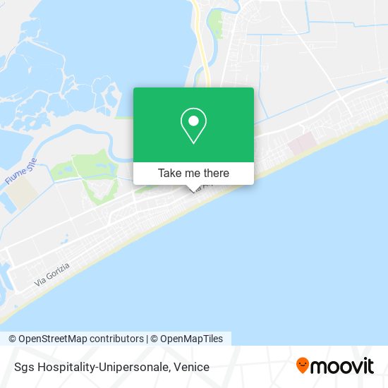 Sgs Hospitality-Unipersonale map