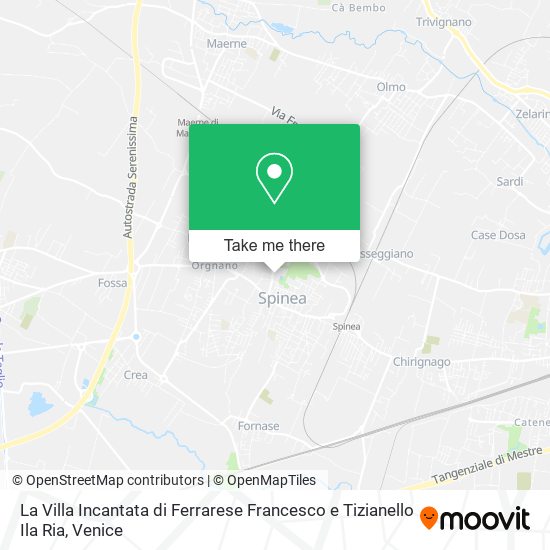 La Villa Incantata di Ferrarese Francesco e Tizianello Ila Ria map