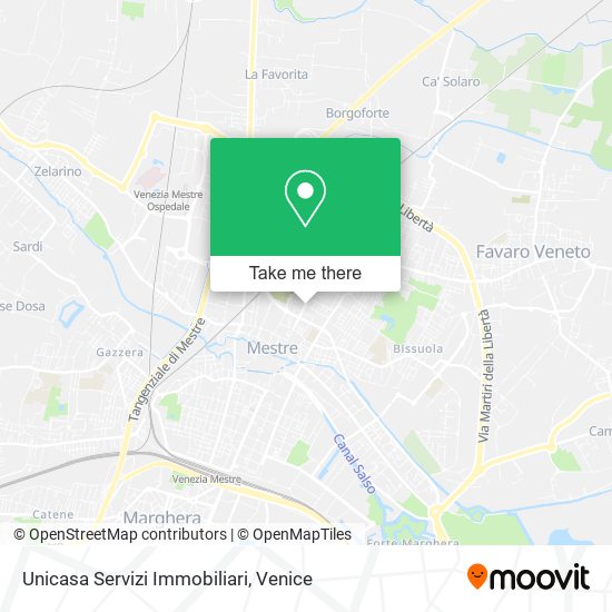 Unicasa Servizi Immobiliari map