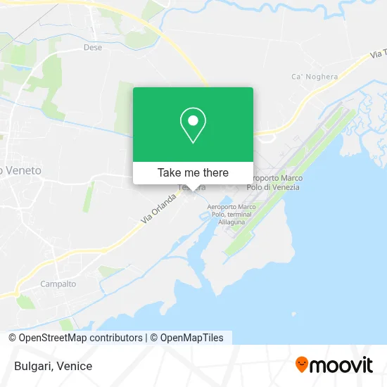 Bulgari map