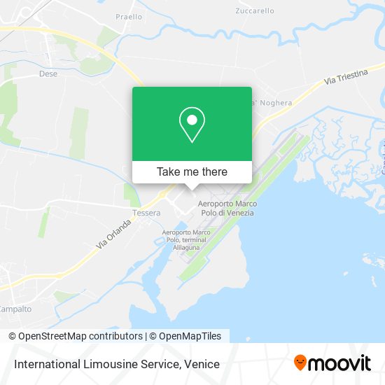 International Limousine Service map