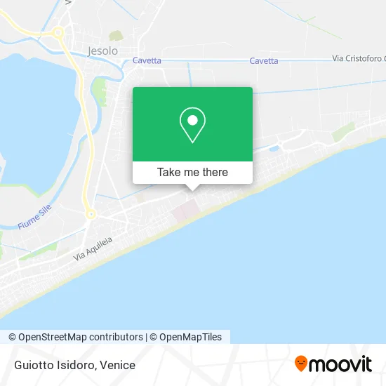 Guiotto Isidoro map