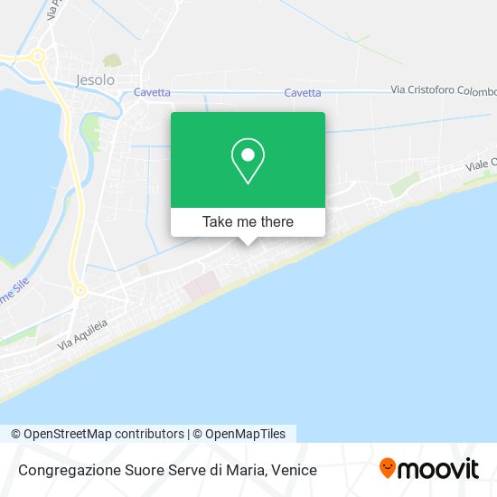 Congregazione Suore Serve di Maria map