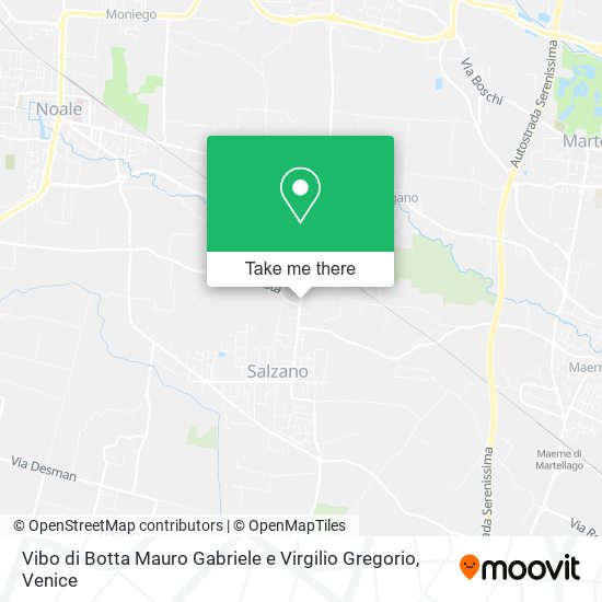 Vibo di Botta Mauro Gabriele e Virgilio Gregorio map