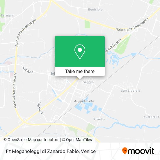 Fz Meganoleggi di Zanardo Fabio map