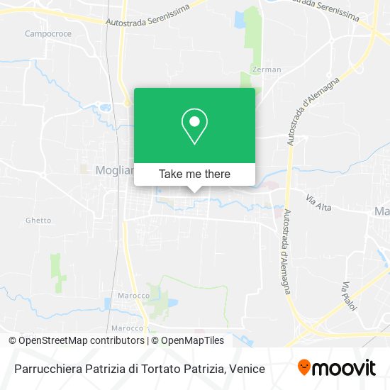 Parrucchiera Patrizia di Tortato Patrizia map