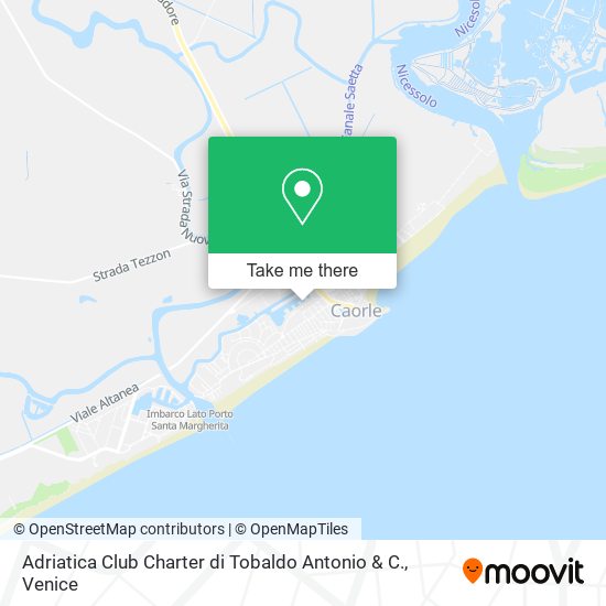 Adriatica Club Charter di Tobaldo Antonio & C. map