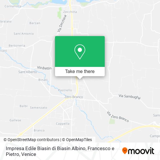 Impresa Edile Biasin di Biasin Albino, Francesco e Pietro map