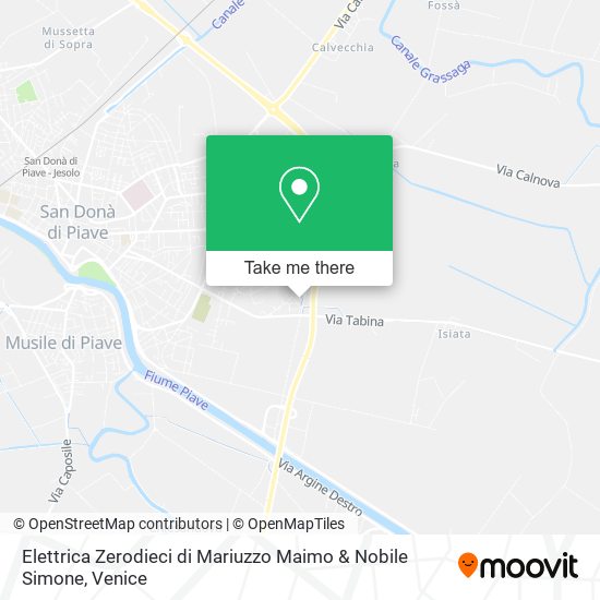 Elettrica Zerodieci di Mariuzzo Maimo & Nobile Simone map