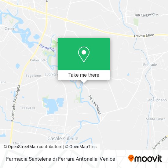 Farmacia Santelena di Ferrara Antonella map