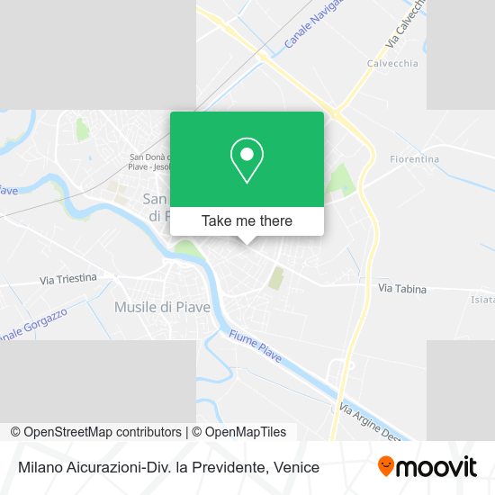 Milano Aicurazioni-Div. la Previdente map