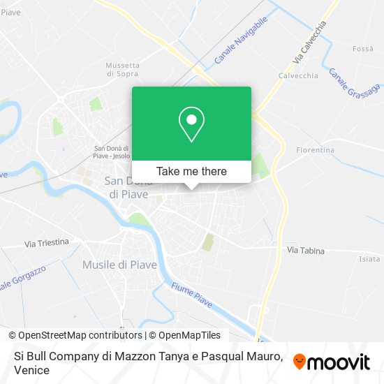 Si Bull Company di Mazzon Tanya e Pasqual Mauro map