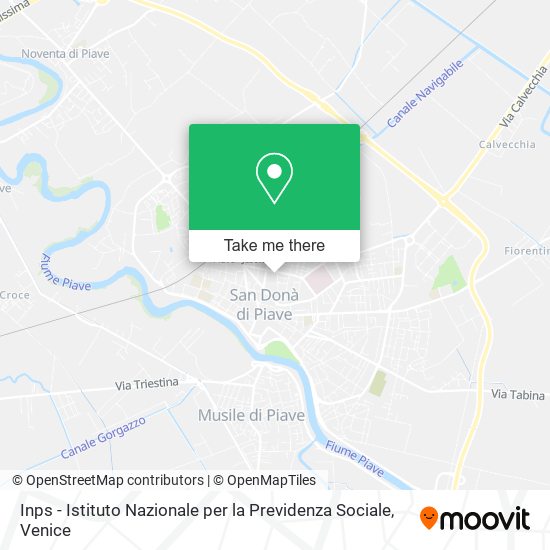 Inps - Istituto Nazionale per la Previdenza Sociale map