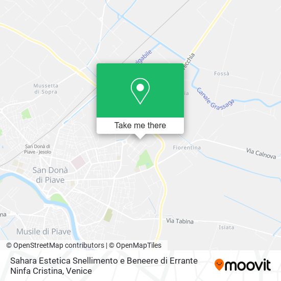 Sahara Estetica Snellimento e Beneere di Errante Ninfa Cristina map
