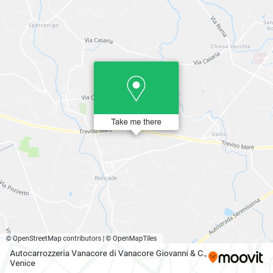 Autocarrozzeria Vanacore di Vanacore Giovanni & C. map