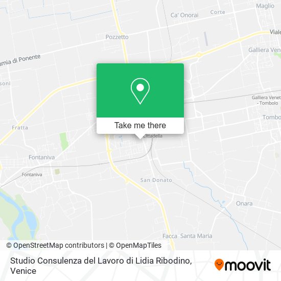 Studio Consulenza del Lavoro di Lidia Ribodino map