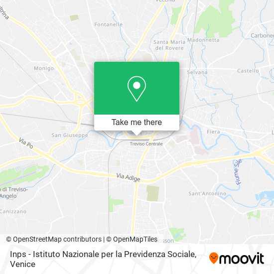 Inps - Istituto Nazionale per la Previdenza Sociale map