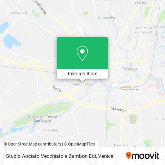 Studio Aociato Vecchiato e Zambon Edi map