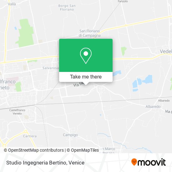 Studio Ingegneria Bertino map