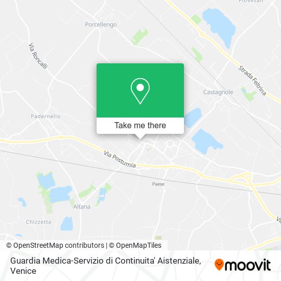 Guardia Medica-Servizio di Continuita' Aistenziale map