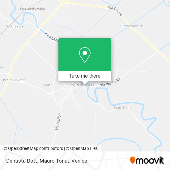 Dentista Dott. Mauro Tonut map