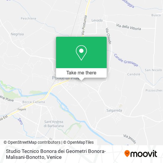 Studio Tecnico Bonora dei Geometri Bonora-Malisani-Bonotto map