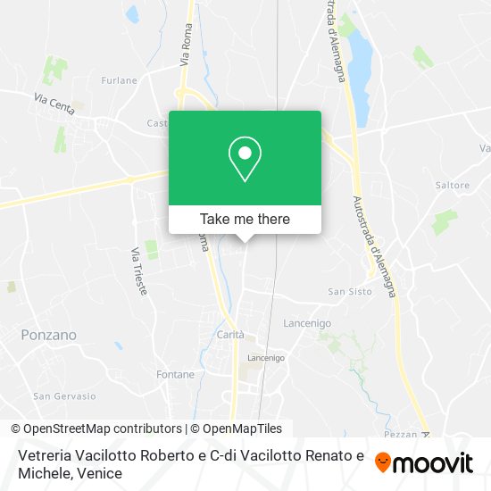 Vetreria Vacilotto Roberto e C-di Vacilotto Renato e Michele map