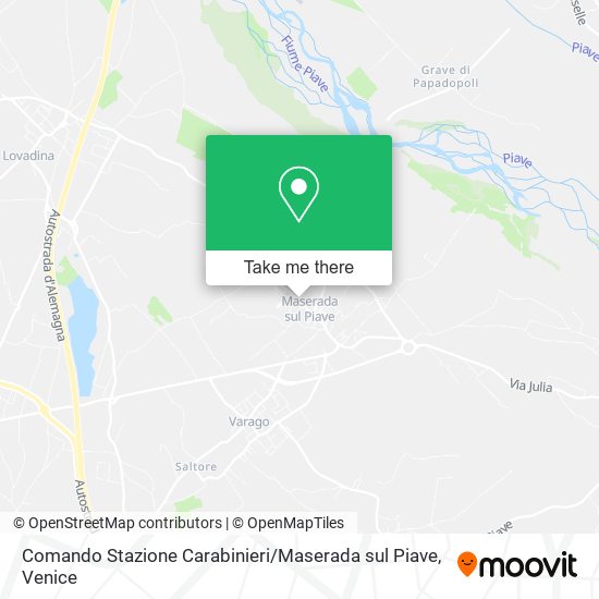 Comando Stazione Carabinieri / Maserada sul Piave map