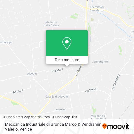 Meccanica Industriale di Bronca Marco & Vendramin Valerio map