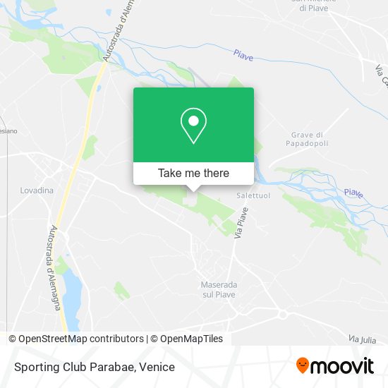 Sporting Club Parabae map