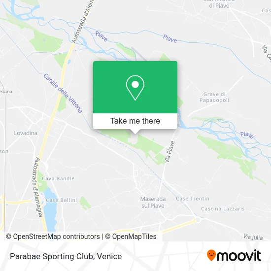 Parabae Sporting Club map