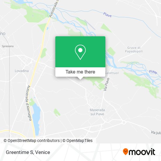 Greentime S map