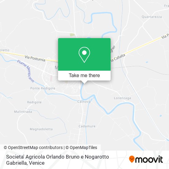Societa' Agricola Orlando Bruno e Nogarotto Gabriella map