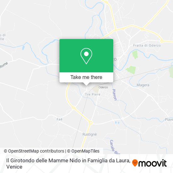 Il Girotondo delle Mamme Nido in Famiglia da Laura map