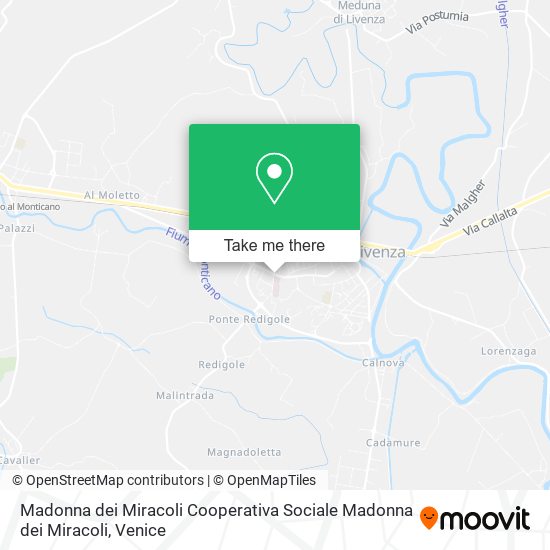 Madonna dei Miracoli Cooperativa Sociale Madonna dei Miracoli map