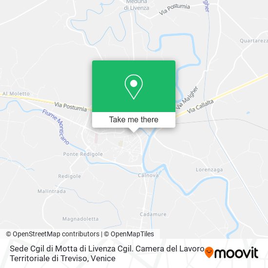 Sede Cgil di Motta di Livenza Cgil. Camera del Lavoro Territoriale di Treviso map