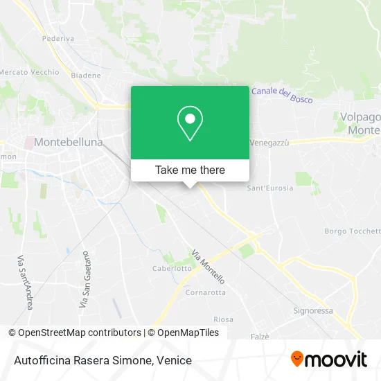 Rasera Simone Auto Repair map