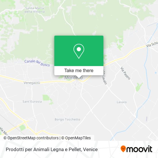 Prodotti per Animali Legna e Pellet map