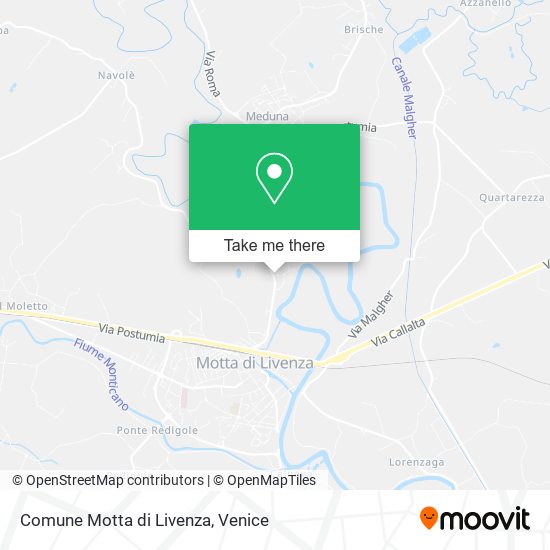 Comune Motta di Livenza map