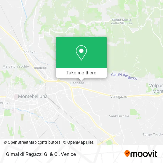 Gimal di Ragazzi G. & C. map