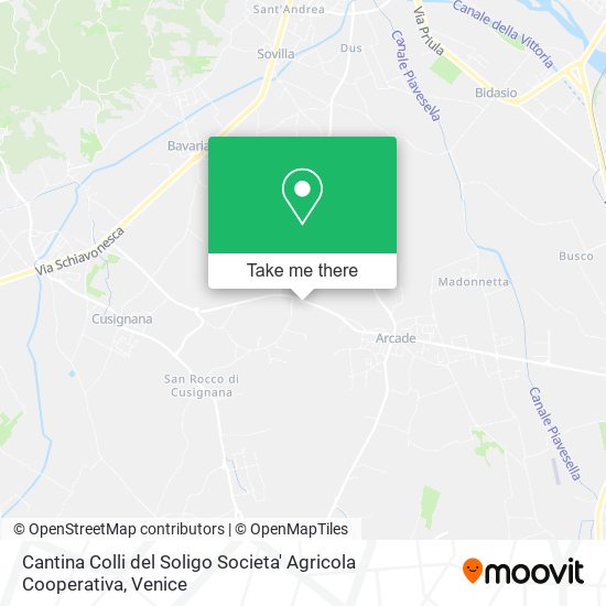 Cantina Colli del Soligo Societa' Agricola Cooperativa map