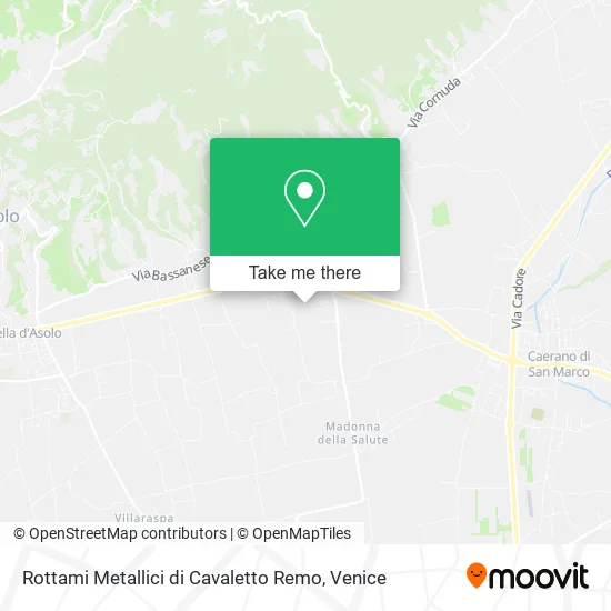 Cavaletto Remo Metal Scraps map