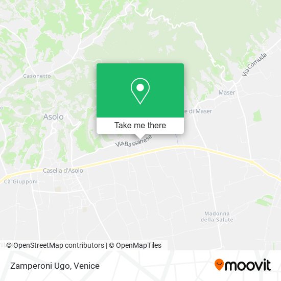 Zamperoni Ugo map