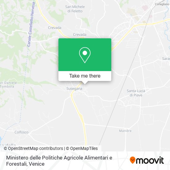 Ministero delle Politiche Agricole Alimentari e Forestali map