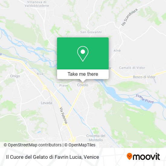 Il Cuore del Gelato di Favrin Lucia map