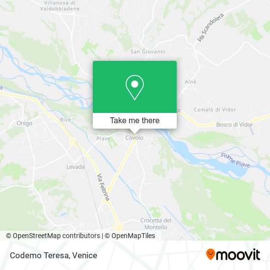 Codemo Teresa map