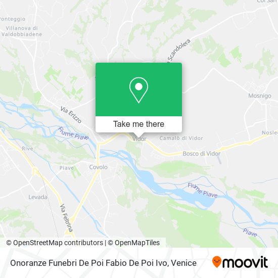 Onoranze Funebri De Poi Fabio De Poi Ivo map