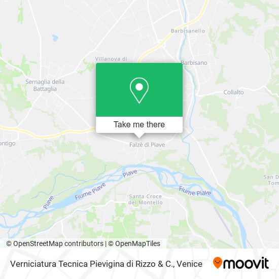 Verniciatura Tecnica Pievigina di Rizzo & C. map